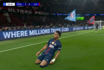 Gol i jashtëzakonshëm nga Doue, PSG në avantazh ndaj Liverpool